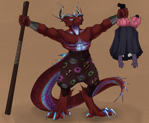 DnD Character Fullbody - $110